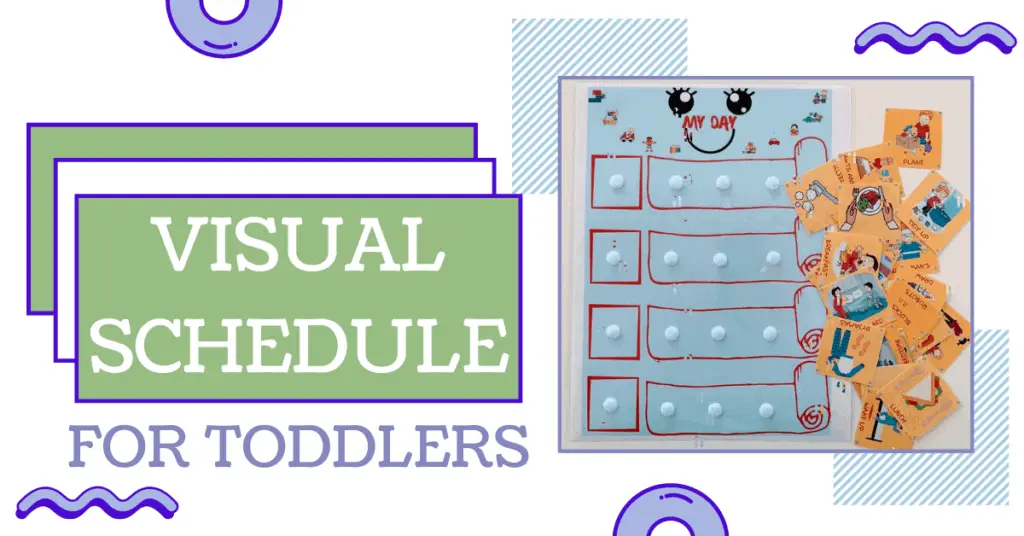 visual schedule for toddlers