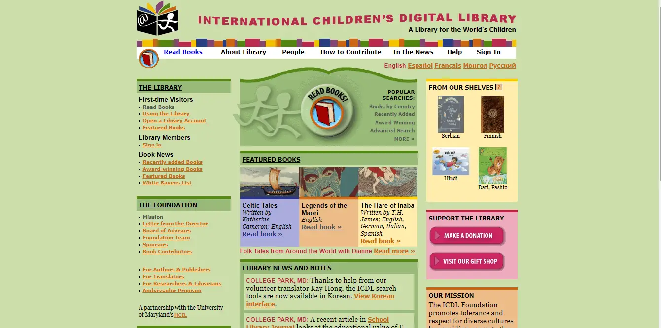 11 Free Good Reading Websites For Kids