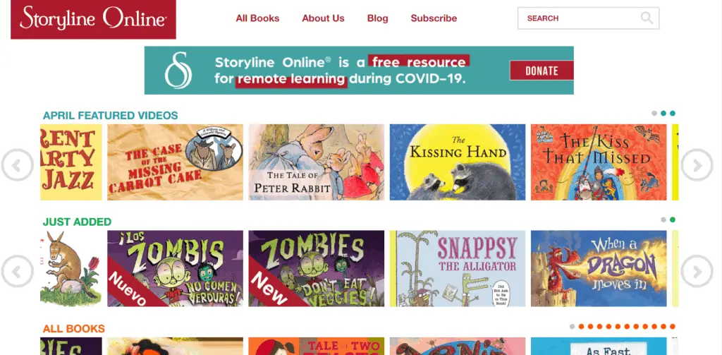 11 Free Good Reading Websites For Kids