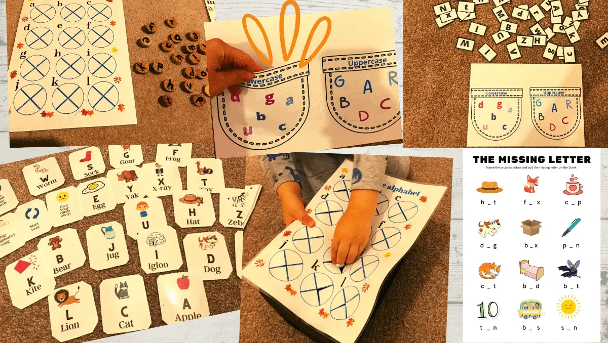 letters printables for kids