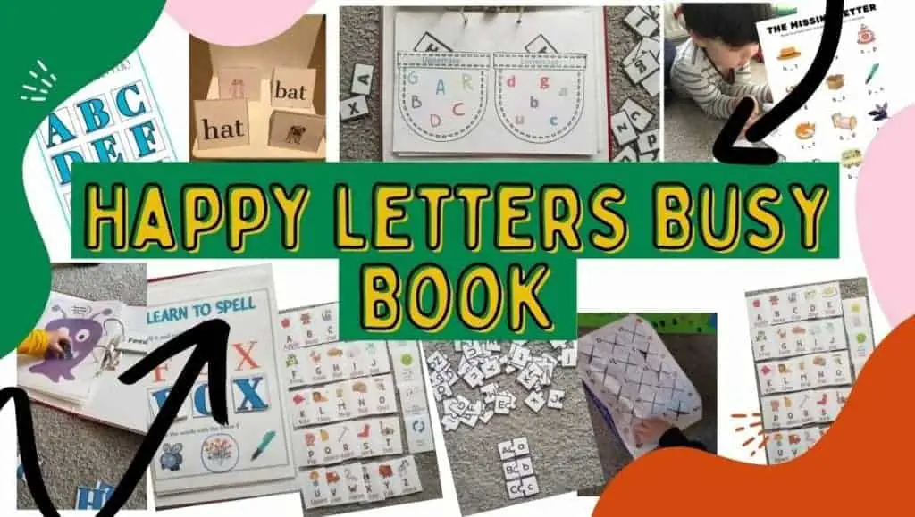 Happy Letters Busy Book featured image