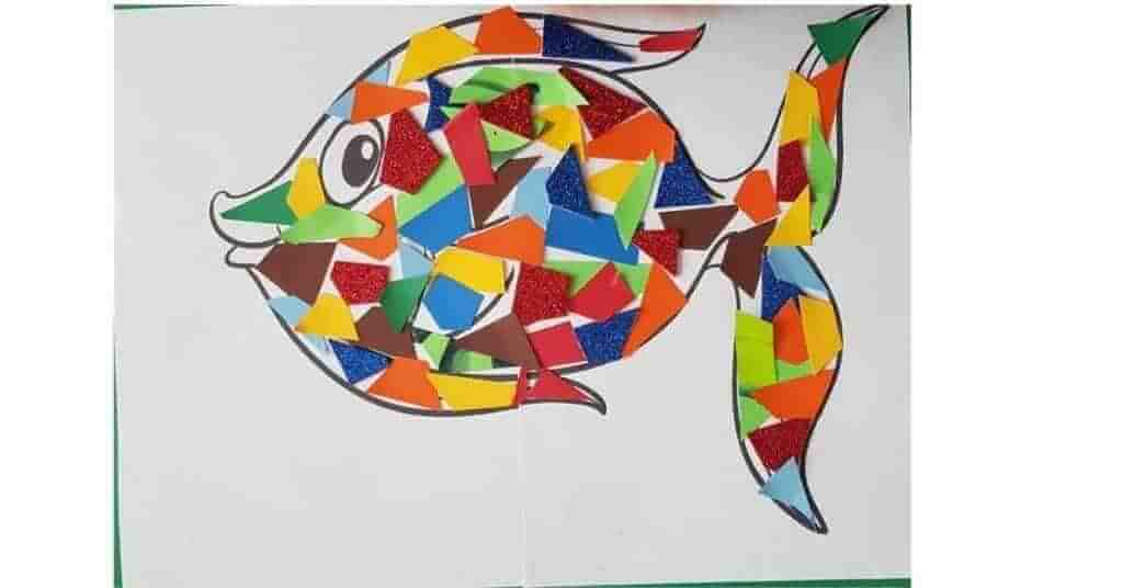 fish mosaic craft