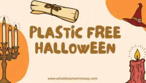 plastic free halloween